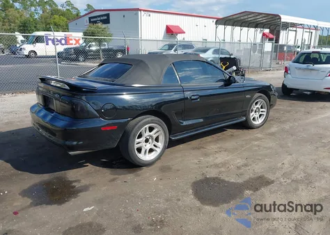 1998 Ford Mustang Gt from USA, damaged, VIN 1FAFP45X9WF141714